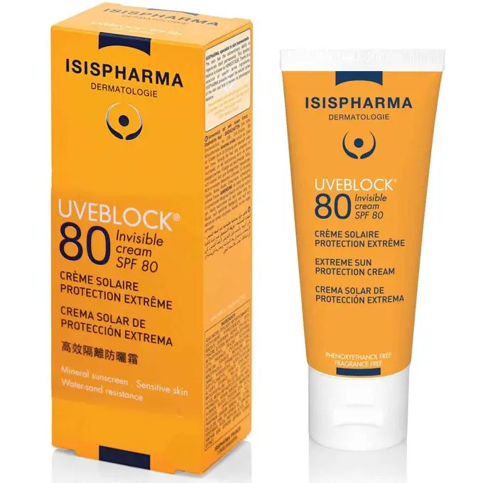 ISISPHARMA - Uveblock Crème Solaire Teintée spf80