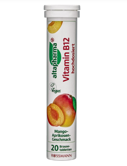 Altapharma - Vitamin B12 mango 20PSC 86g