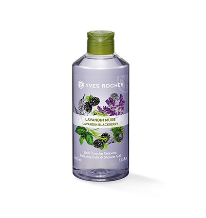 [YR-5804] YVES ROCHER - Bain douche lavandin mure 400ml 