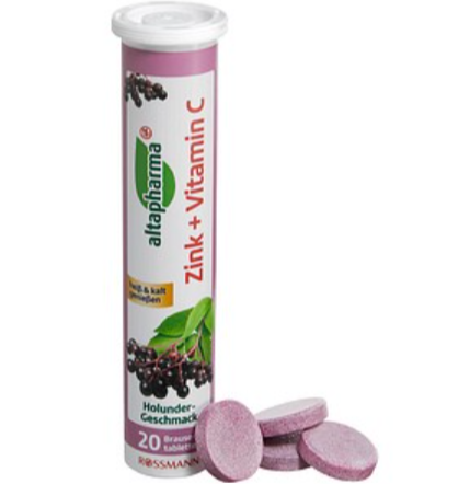 Altapharma - ZINK + Vitamin C 20PSC