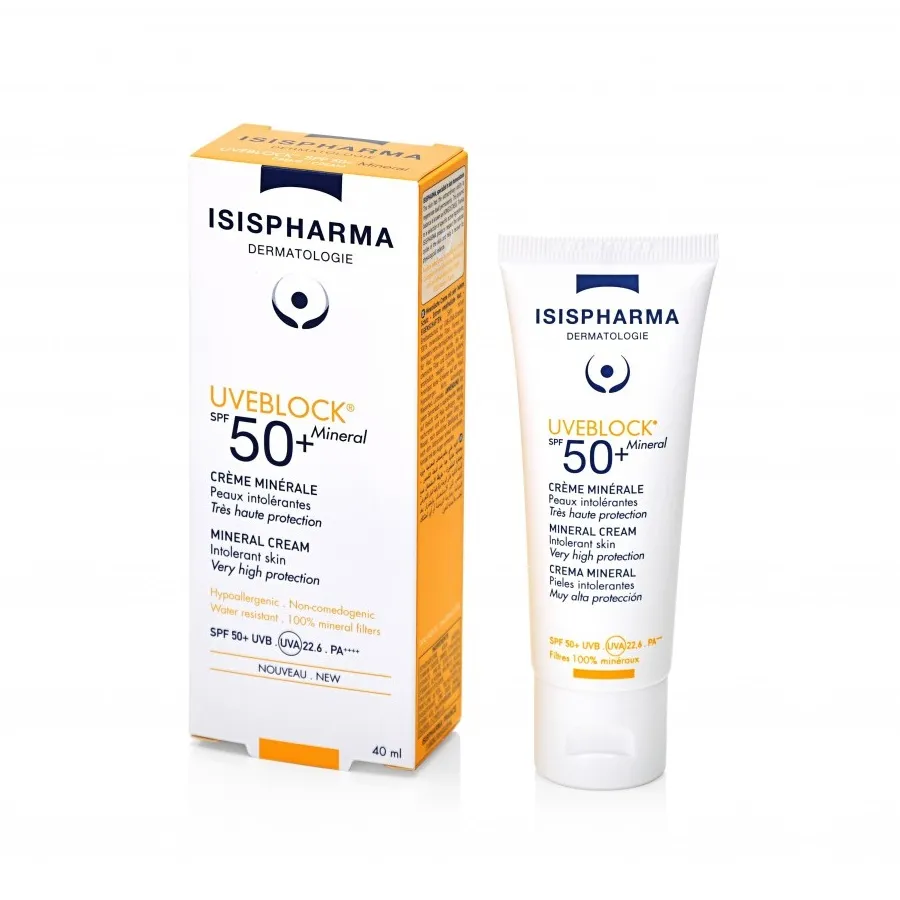 ISISPHARMA - Uveblock Mineral invisible spf50 40ml
