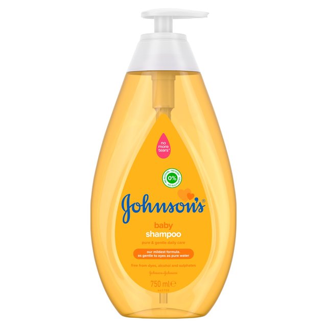 Johnson's - Shampoing bébé Pure 750ml