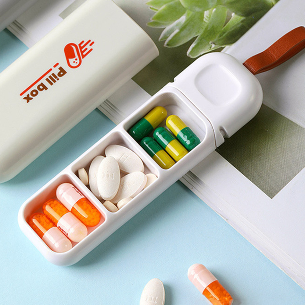 UTEKI - Portable compartment pill box