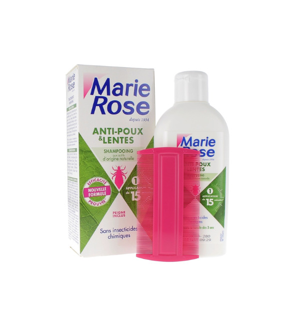 Marie Rose - Shampooing anti poux et lentes