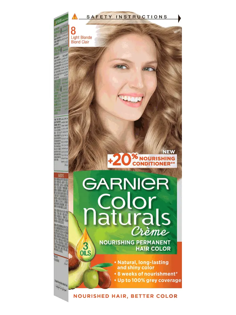 GARNIER - Colorants cheveux/blond clair 8