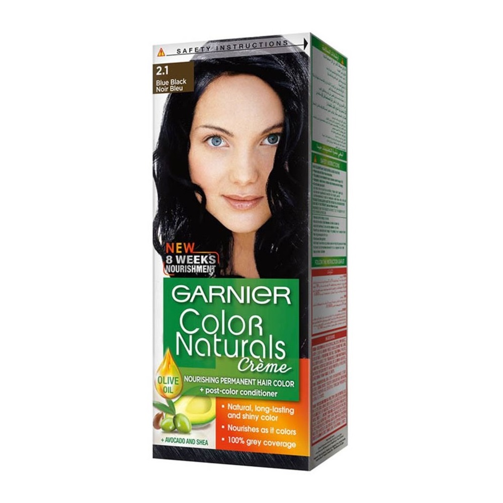 GARNIER - colorants cheuveux/noir bleu 2,1