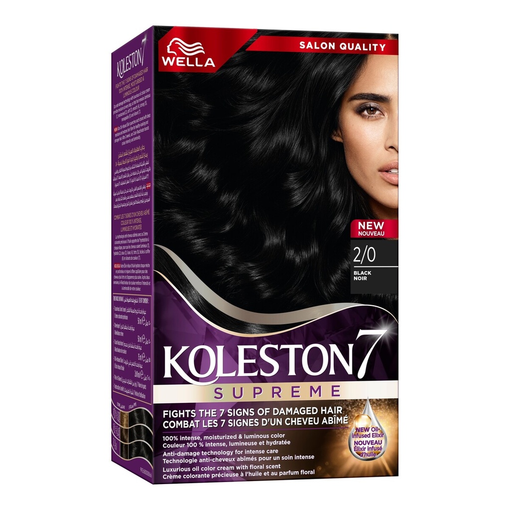 KOLESTON - Colorants Cheveux 2/0