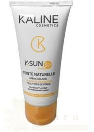 KALINE - Créme solaire K.SUN teinte naturelle