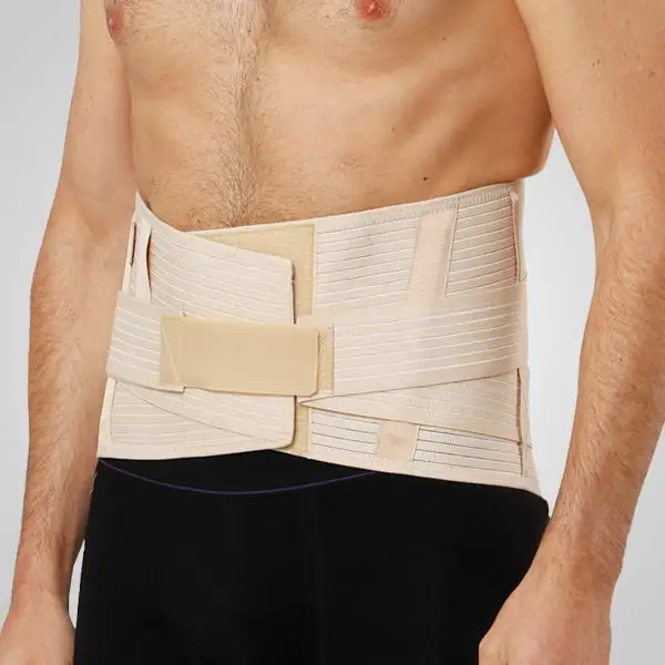 [AO-60/XXL] Aurafix - Ceinture Lombaire 26Cm Beige XXL