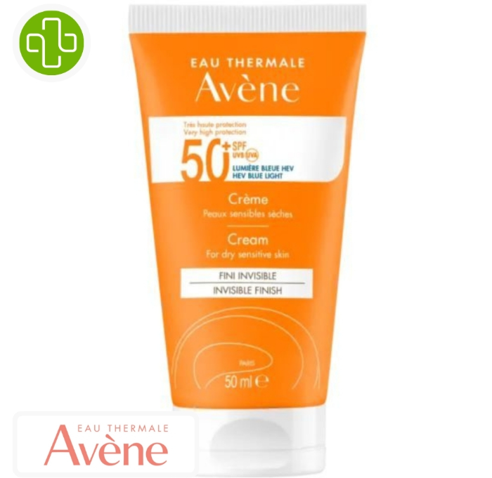 Avène - Crème solaire Spf50+ invisible 50ml
