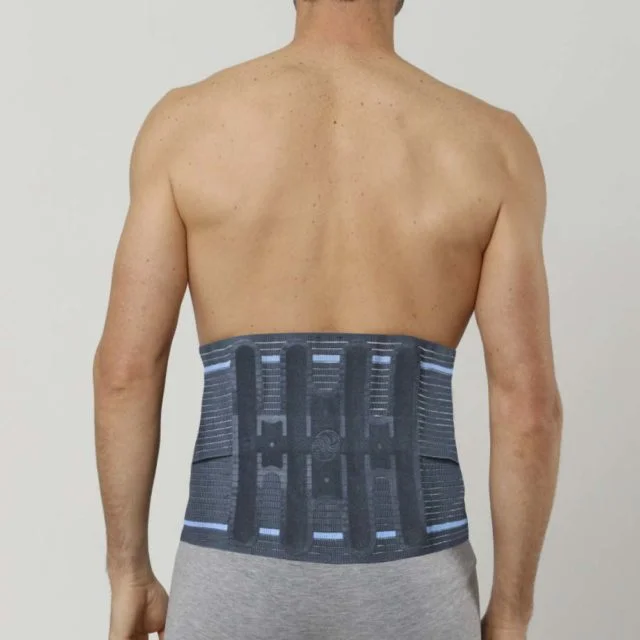Aurafix - Ceinture Lombaire Tisse Grise 26cm