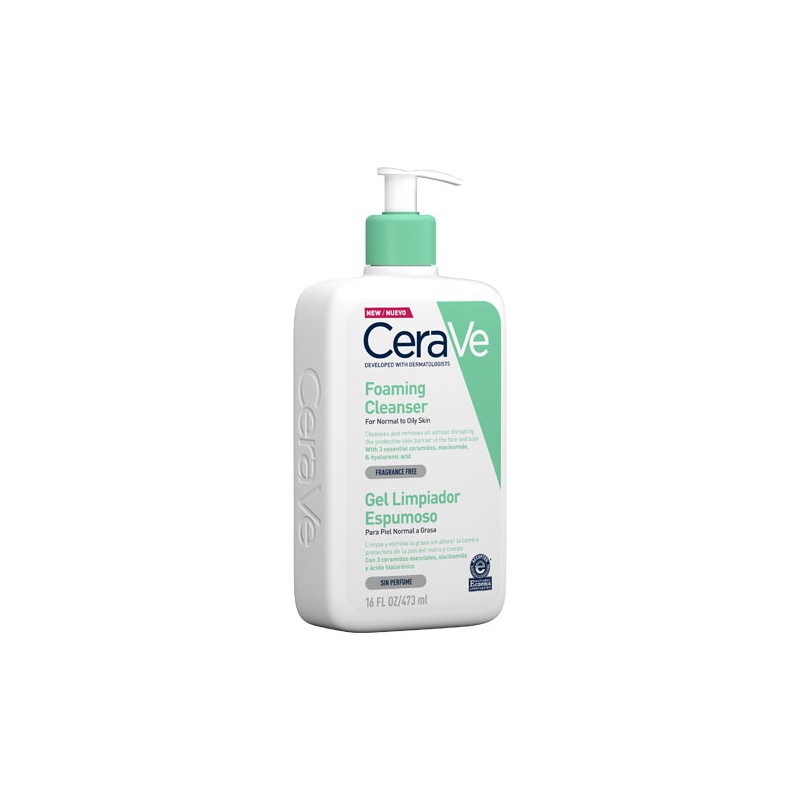 CeraVe - Gel moussant foaming cleanser 473ml