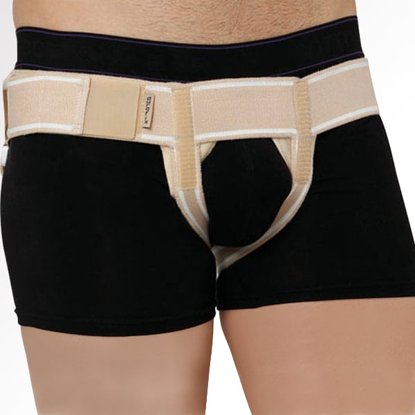 Aurafix - Ceinture a Hernie Inguinal Double 