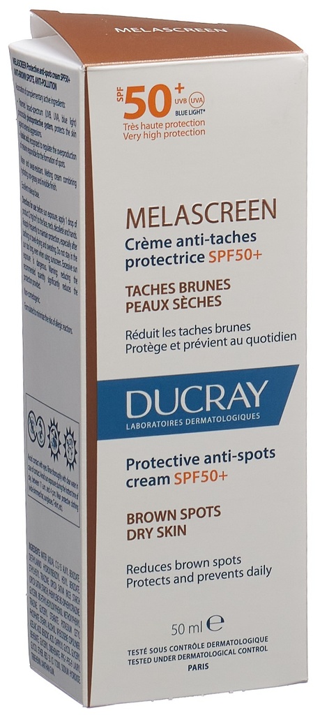 DUCRAY - Melascreen créme atitaches protectrice spf50 50ml
