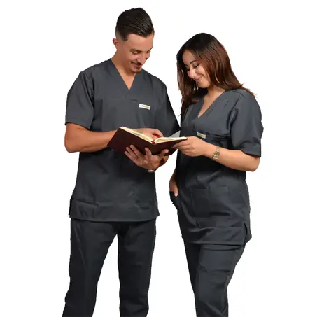 Pyjama Médical Gris foncé 