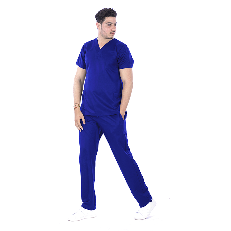 Pyjama Médical Bleu royal
