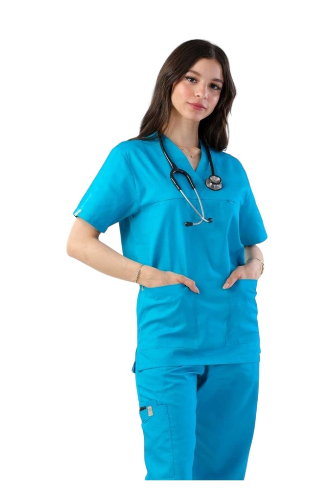 Pyjama Médical Turquoise 