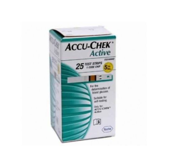 Accu-Chek - Active Bandelette 25Pcs 