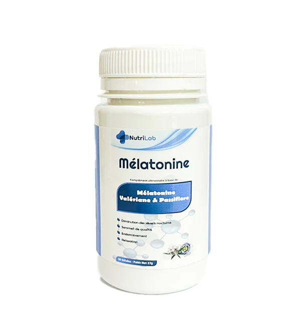NutriLab - Mélatonine 60 gélules