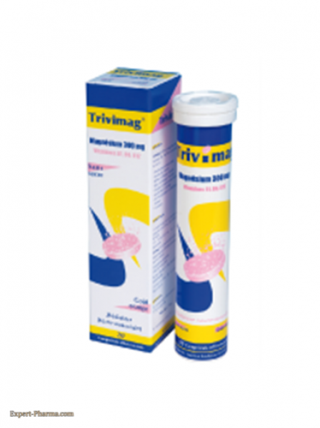 TRIVIMAG - Magnésium vitamines B 20 Tablette
