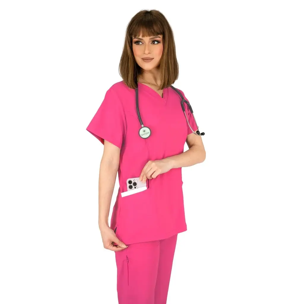 Pyjama Médical Rose