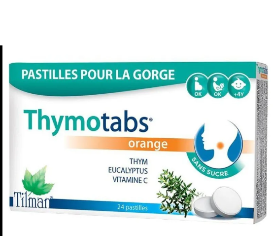 Thymotabs - Pastilles pour la gorge orange 24 pastille