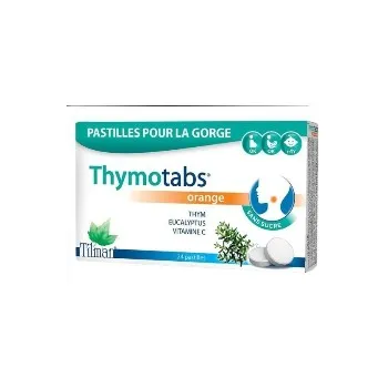 Thymotabs - Pastilles pour la gorge orange 24 pastille