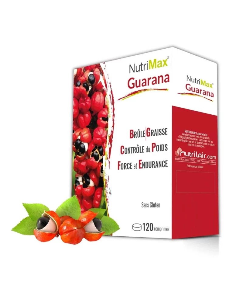 NutriMax - Guarana 120 comprimés