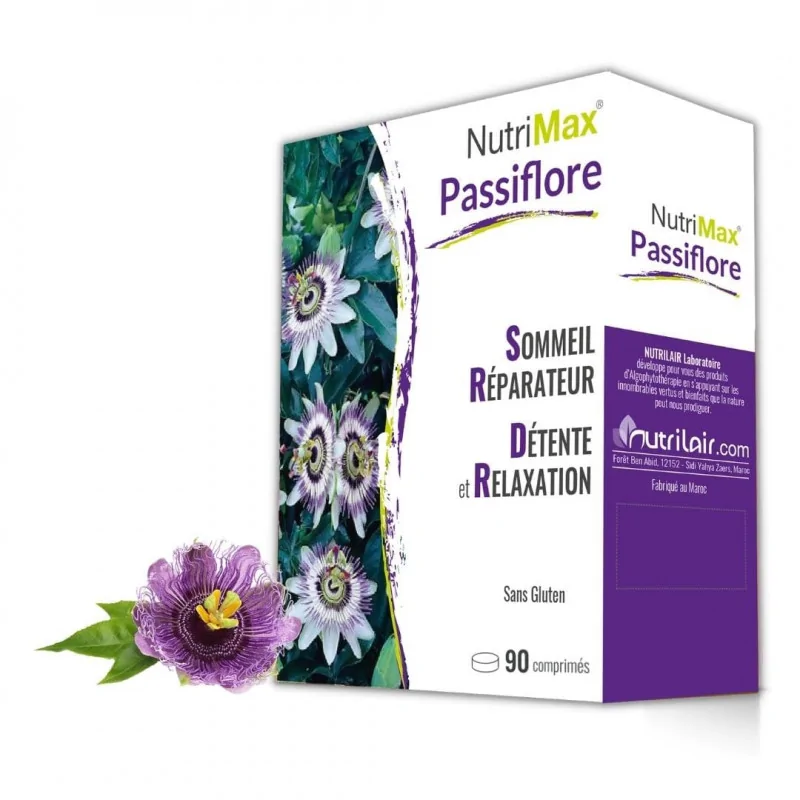 NutriMax - Passiflore 90 comprimés