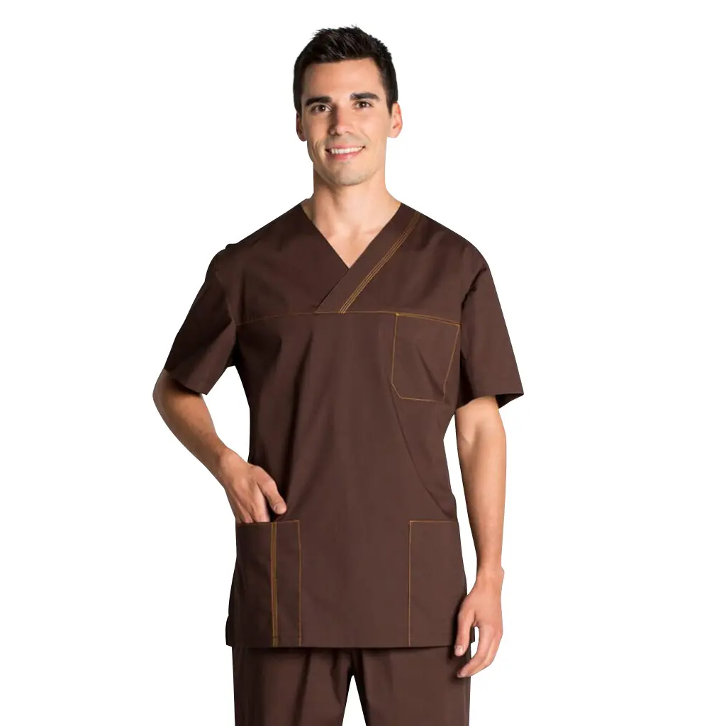 Pyjama Médical Marron 