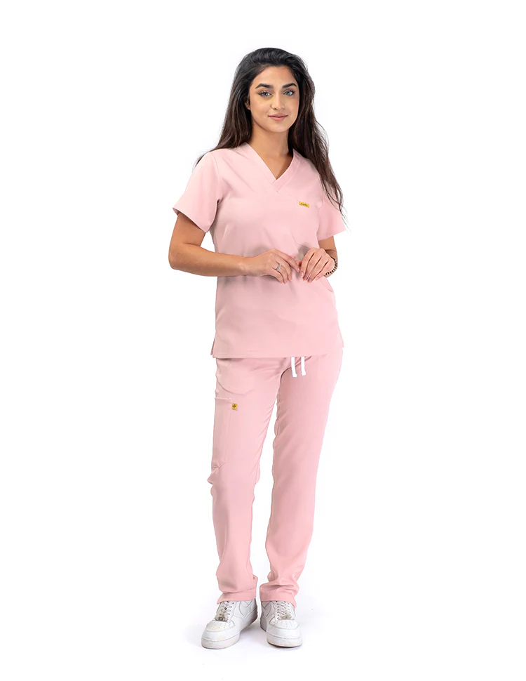 Pyjama Médical Rose Saumon