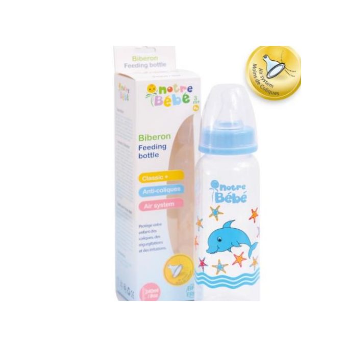 Notre Bébé - Biberon feeding bottle wide neck 240ml