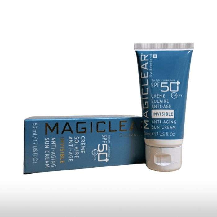 MAGICLEAR - Crème solaire anti-âge invisible 50ml