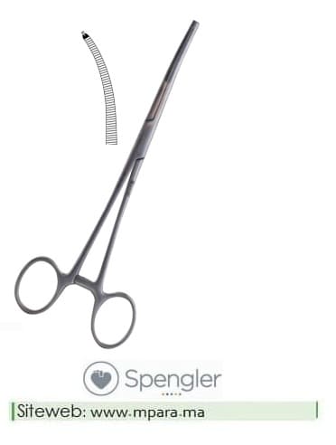 [I06-181-140] Spengler - Pince kocher courbeA/G 14cm 