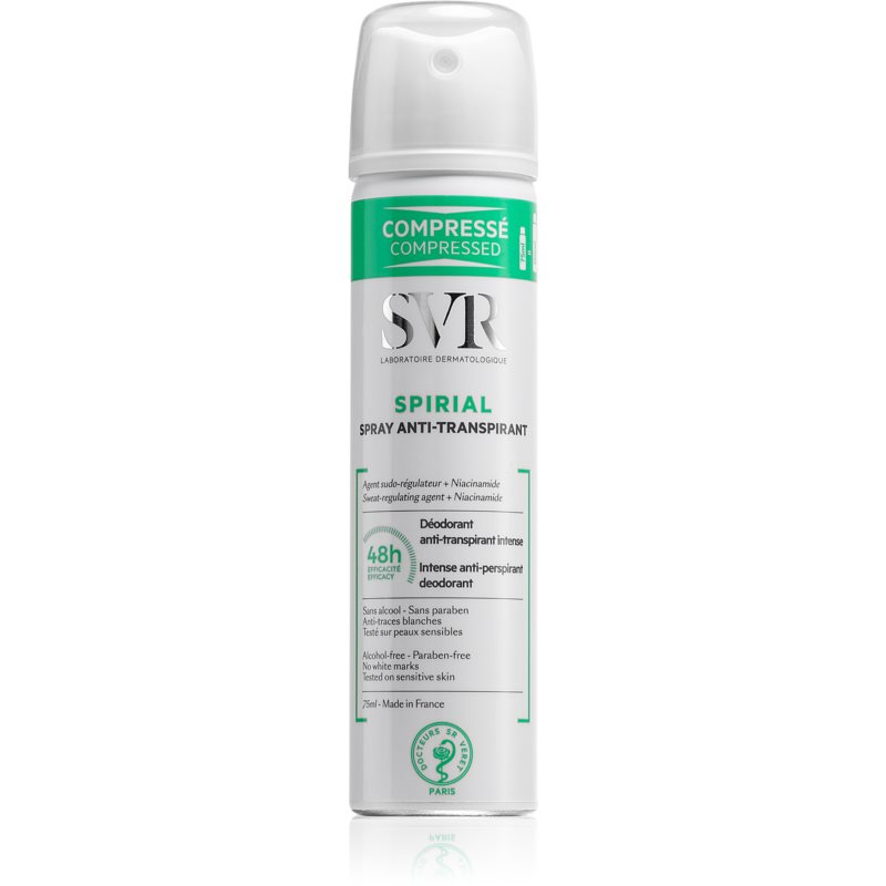 SVR - Spray anti-transpirant spirial 75ml