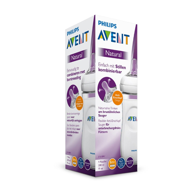AVENT - Biberon Natural 330ml 