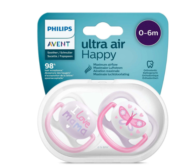 AVENT - Ultra air 0-6m rose