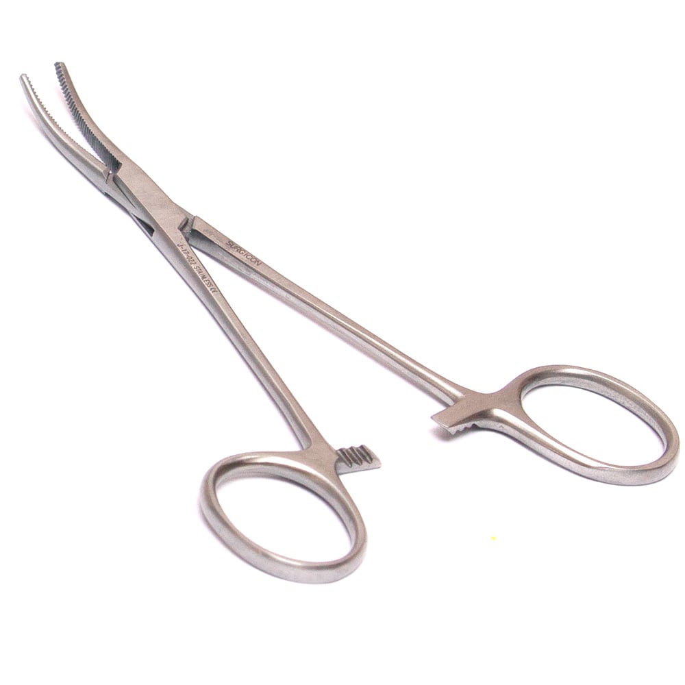 [J-17-022] Surgicon - Pince halstead curbe S/G 12,5cm