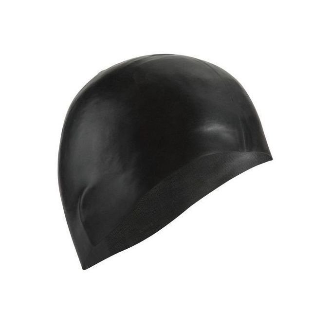 MILAYO - Bonnet de bain en silicone NOIR