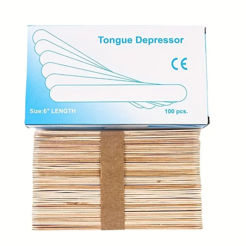 Abaisse-langue Taille 6 100Pcs       