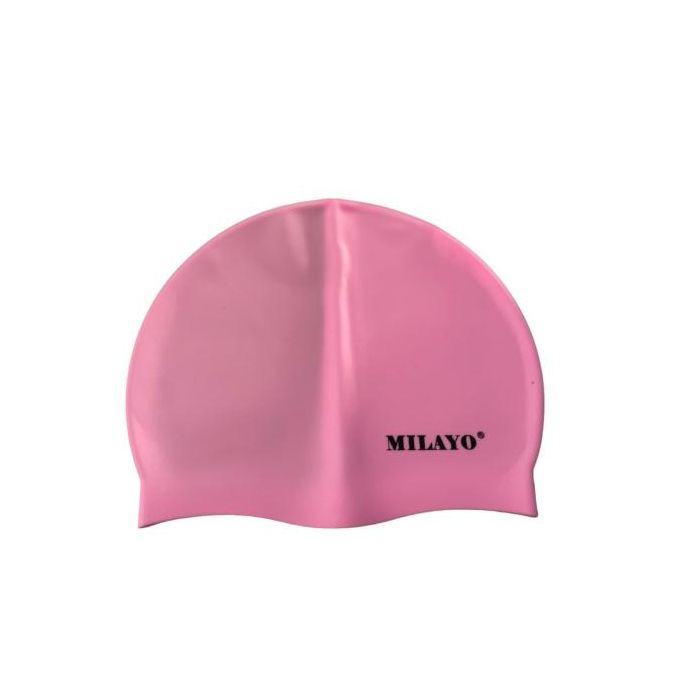 MILAYO - Bonnet de bain en silicone ROSE