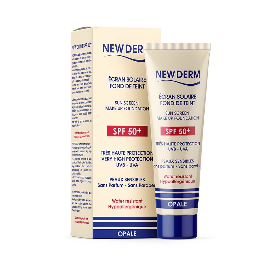 NEW DERM - Ecran solaire teinté OPALE 50ml