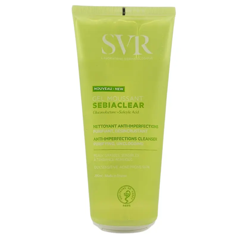 SVR - Sebiaclear gel moussant 200ml 
