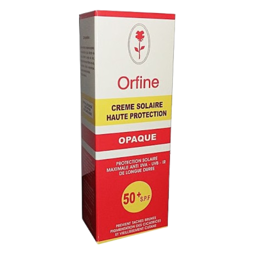 ORFINE- Crème solaire opaque spf 50 - 50ml