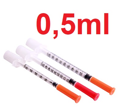 Promisemed - Insuline Syringe 0,5ml 10 unité