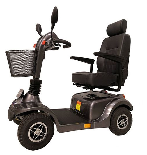 Scooter électrique confort bleu