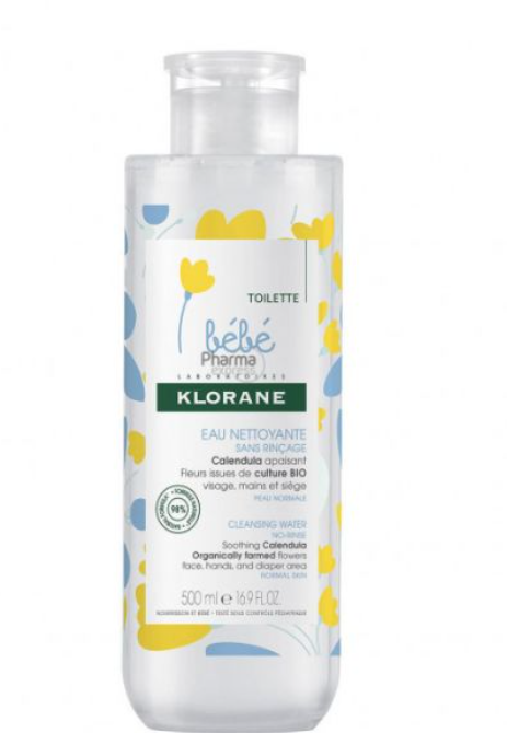 KLORANE Bébé - Eau nettoyant 500ml 