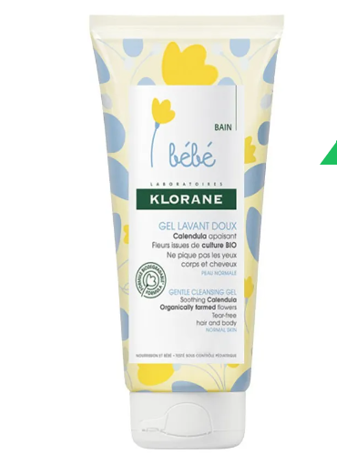KLORANE Bébé - Gel lavant doux 200ml 