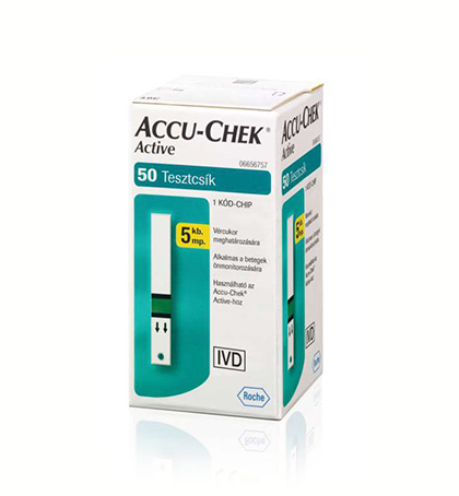 Accu-Chek - Active Bandelette 50Pcs 