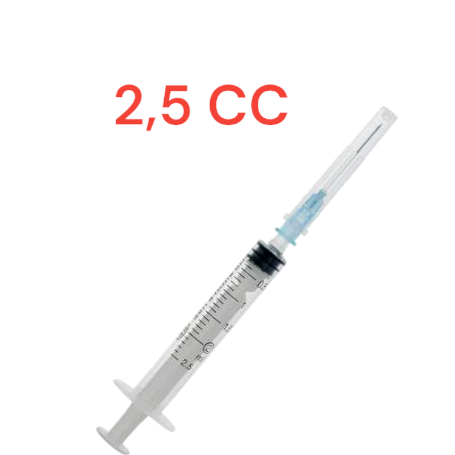 [OPS-2,5ML] Optimium - Seringue Jetable 2.5cc 